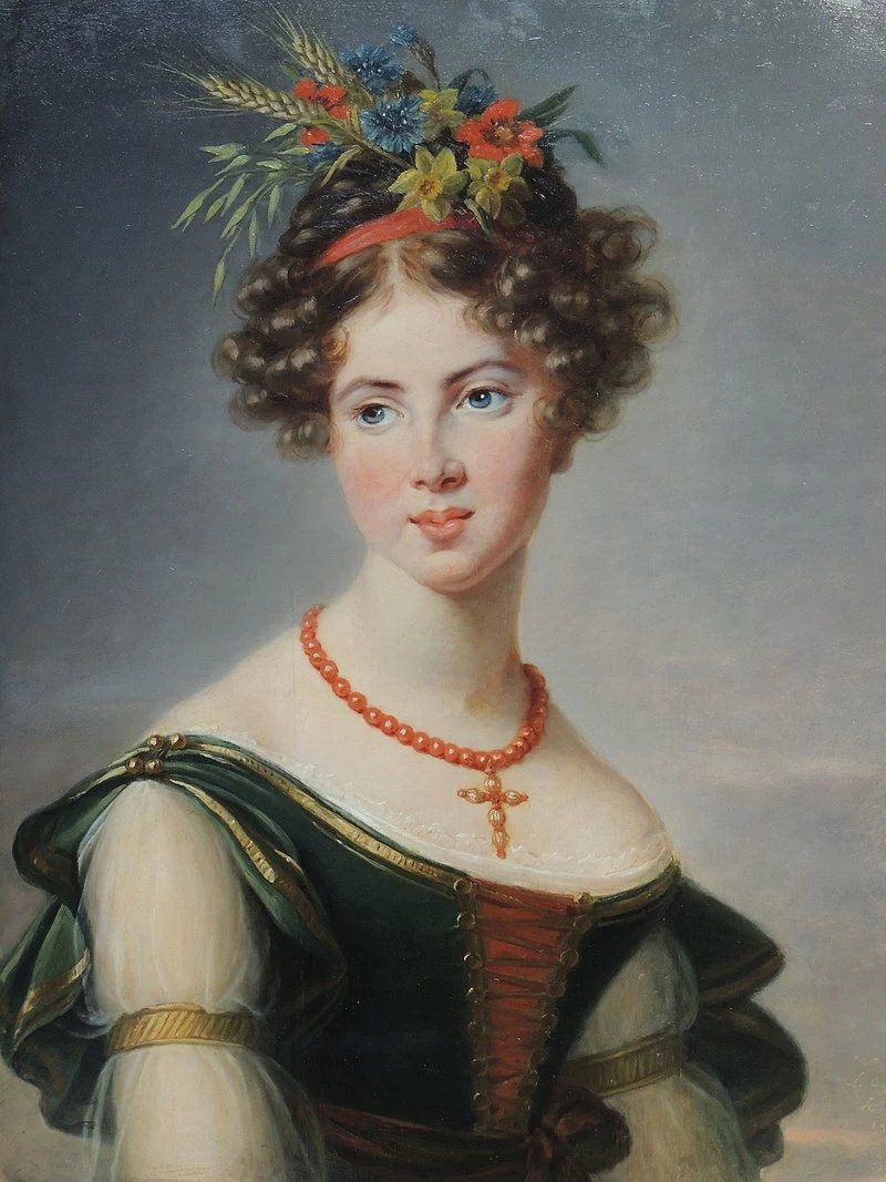 Ritratto di Joséphine de Baussancourt-Musee des Beaux-Arts de Troyes